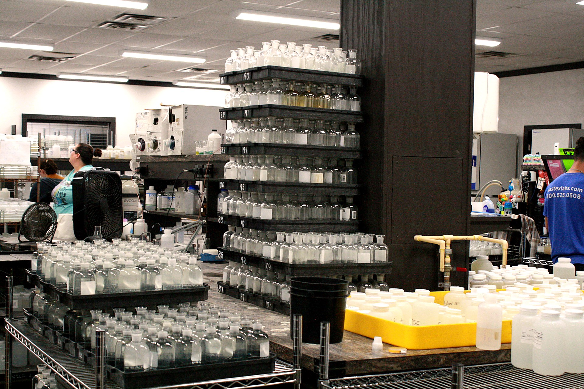 Eastex laboratory in Coldspring, Texas